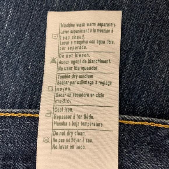 Carhartt Mens Medium Wash Straight Leg Relaxed Fit Jeans - Size 42 X 32 - Picture 5 of 8